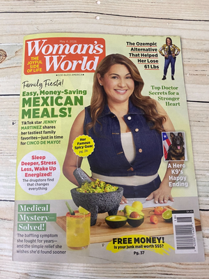 #ad #ad Woman#x27;s World May 4 2026 Magazine Issue 18 Mexican Meals $12.00