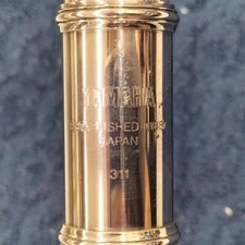 YAMAHA YFL-311 Previous Model Flute Silver E mechanism Used with Hard Case