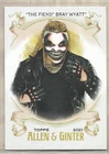 “The Fiend” Bray Wyatt 2021 Topps WWE Heritage Allen & Ginter #AG-25
