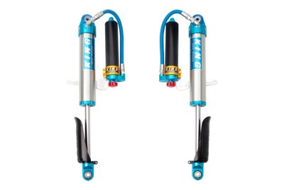 King Shock Technology 25001-373A 2.5Dia Adjustable Front Shocks For Wrangler 19