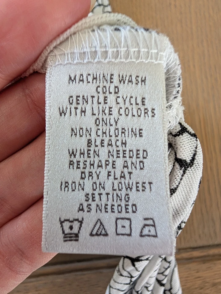 Blusa floral Nine & Company para mujer Top Fairy Y2K malla babydoll talla XL Foto 4 de 4