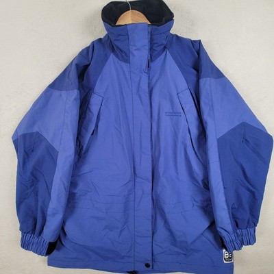  Precision Mountaineering Blue SnowBoard Ski Parka Jacket Mens Size Extra Large 