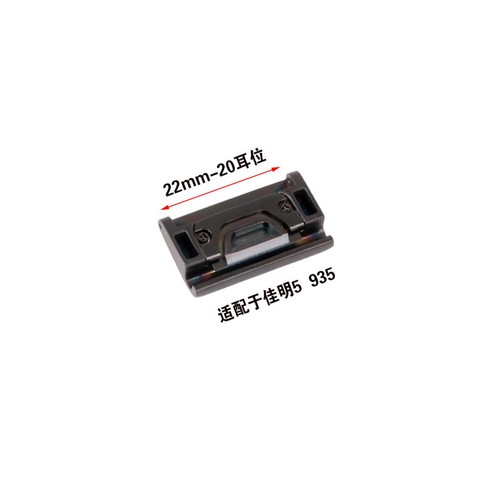 1Pair 22mm Steel Smart Watch Adapter Connecter For Garmin Fenix 5/Quatix 5 b - Photo 5 sur 8