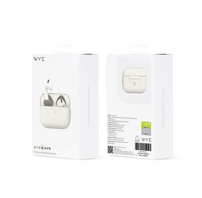 Premium Wireless Earbuds TG-TWS17, ANC, Bluetooth 5.3, 6,5 Stunden Spielzeit - Weiß.