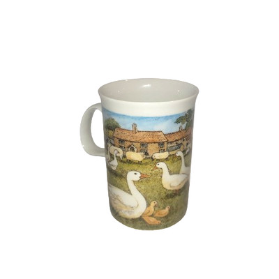 Vintage Dunoon Ennerdale Gänse Becher Jack Dadd Steinzeug Made In Scotland