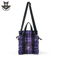 Sanrio Kuromi 20th Anniversary Frill Tote Bag 11"x10" Japan 2025