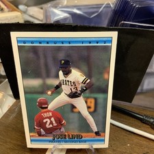 1992 Donruss: Jose Lind #189 - Pittsburgh Pirates - NM Condition