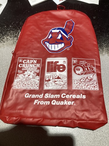 Vintage souvenir 90S Mlb All-Star Backpack Cleveland Indians - Picture 4 of 4