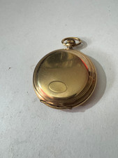 Savonnette von J.Brequet-Breting,Chronometre,Metall vergoldet,um 1910,Werk läuft