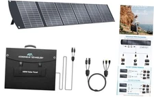 Portable Solar Panel for Most Power Stations, Foldable & Lightweight Solar 400W