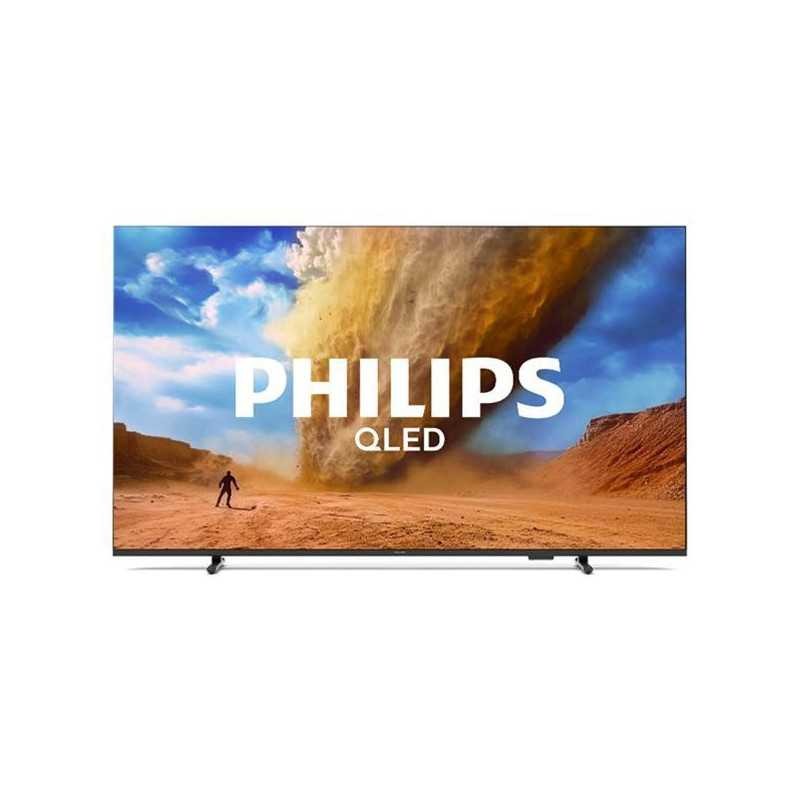 TV LED 55'' PHILIPS avec technologie HDR10+ et Smart TV pour des noirs profonds