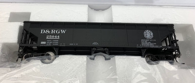 HO Atlas 1170-4 RTR ACF 70 Ton Hart Ballast Hopper Rio Grande #25044 HO8006