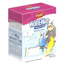 Vitapol Natur Kalkstein W&uuml;rfel XL Kalzium Mineralstein f&uuml;r V&ouml;gel 190 g