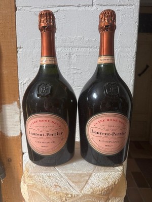 2x Laurent-Perrier Cuvée Rosé Magnum 1,5 Liter        TOP - Zustand    