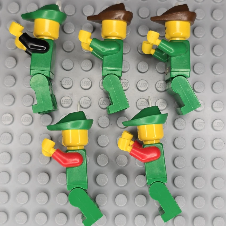 Lote de minifiguras y accesorios Lego Castle Forestmen Foto 4 de 4