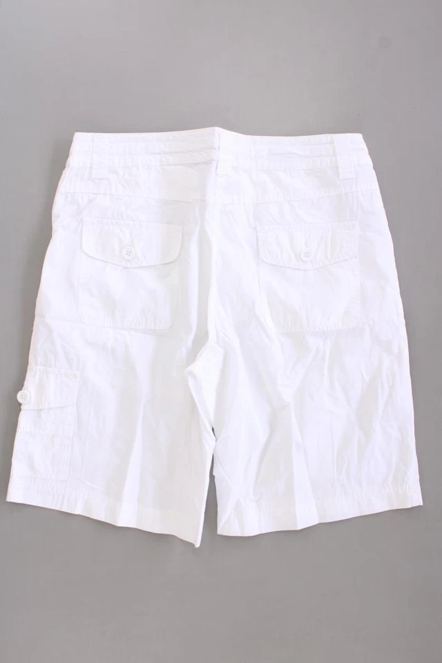 ⭐ Short short Adagio pour femme taille 40, M blanc en coton ⭐ - Photo 4/4