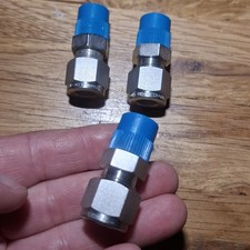 Swagelok SS Tube fitting Lot Of 3