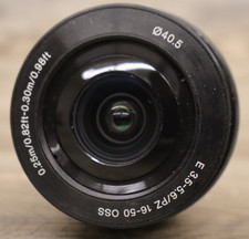 Sony E PZ SELP1650 16-50mm f/3.5-5.6 OSS Lens for Sony E-Mount Cameras - Black