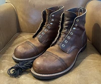 Red Wing Shoes Iron Ranger Heritage 8085 Men's Copper Rough Tough Size 11