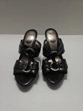 Sofft Women Platform Heel Shoe - Black Size 8.5 M 