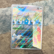 Swablu 213/182 Paradox Rift Illustration Rare Reverse Holo Pokémon TCG EN 2023
