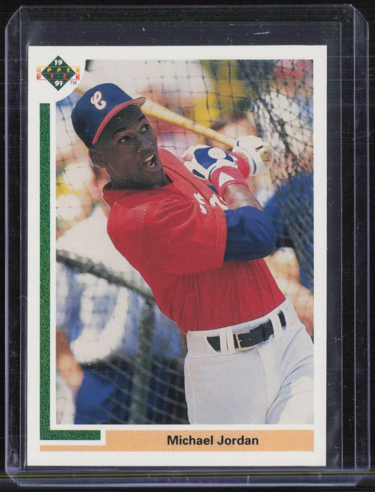 1991 Upper Deck Short Print Baseball #SP1 Michael Jordan