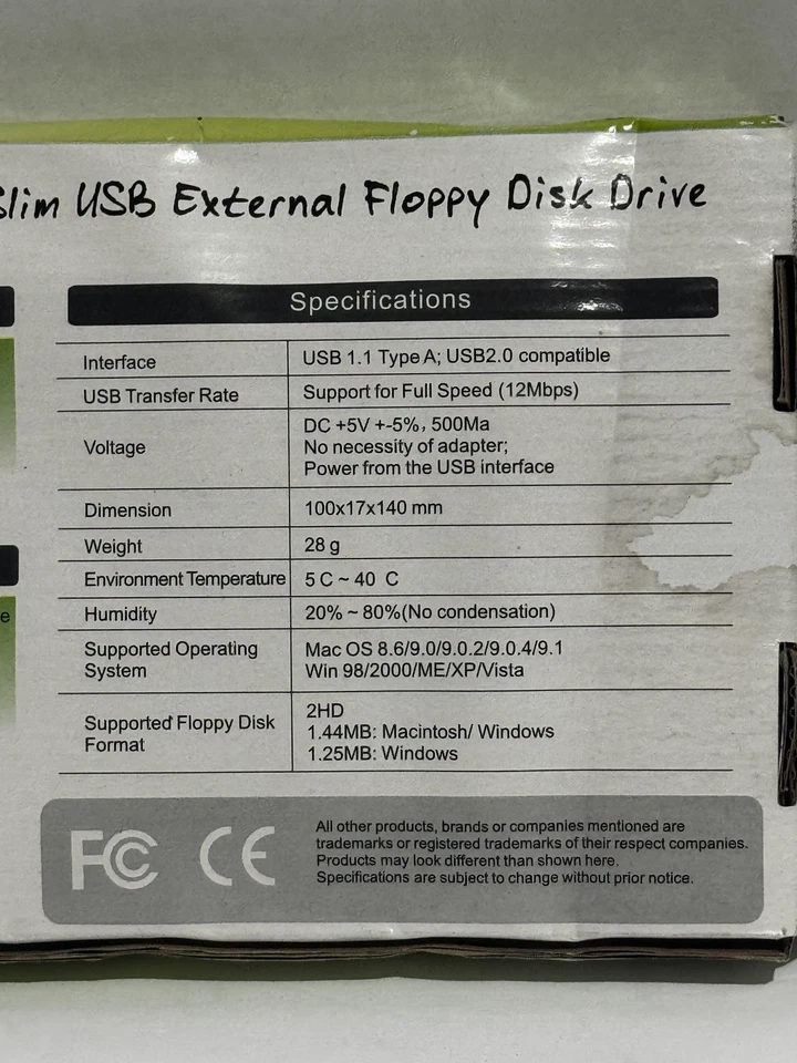 BYTECC BT-144 超薄 USB 便携式外置软盘驱动器,全新开箱 — 第 4/4 张图片