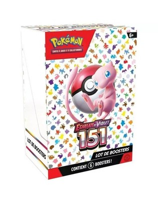 POKEMON KONVOLUT 151 SET MIT 6 BOOSTER FR / NEU SEALED EV3.5 / SHIP IN 24H  