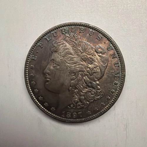 1897 O Morgan Dollar VF Very Fine 90% Silver $1 US Coin Collectible