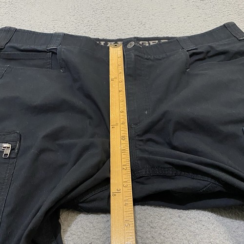 Alaskan Hardgear Pants Mens 44x30 Black Roundabout Cargo Double Knee - Picture 5 of 21