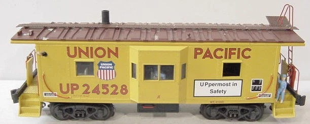 K-Line K612-2111 O Gauge Union Pacific Bay Window Caboose #24528 with Smoke NIB - Image 2 of 4