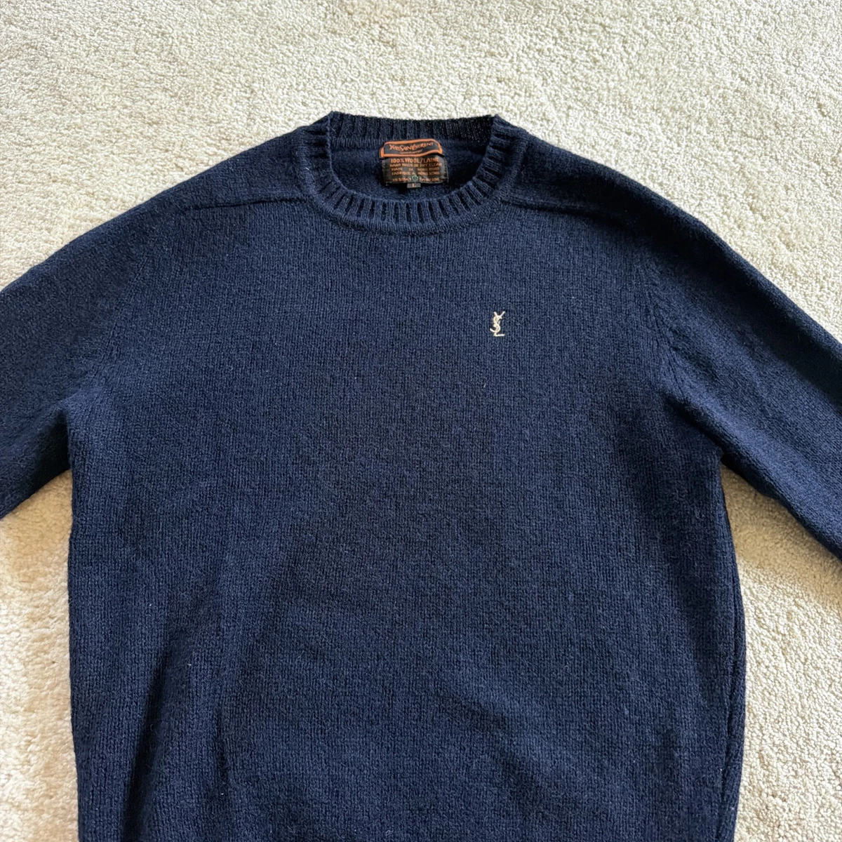 Saint Laurent Blue Sweaters for Men for sale | eBay
