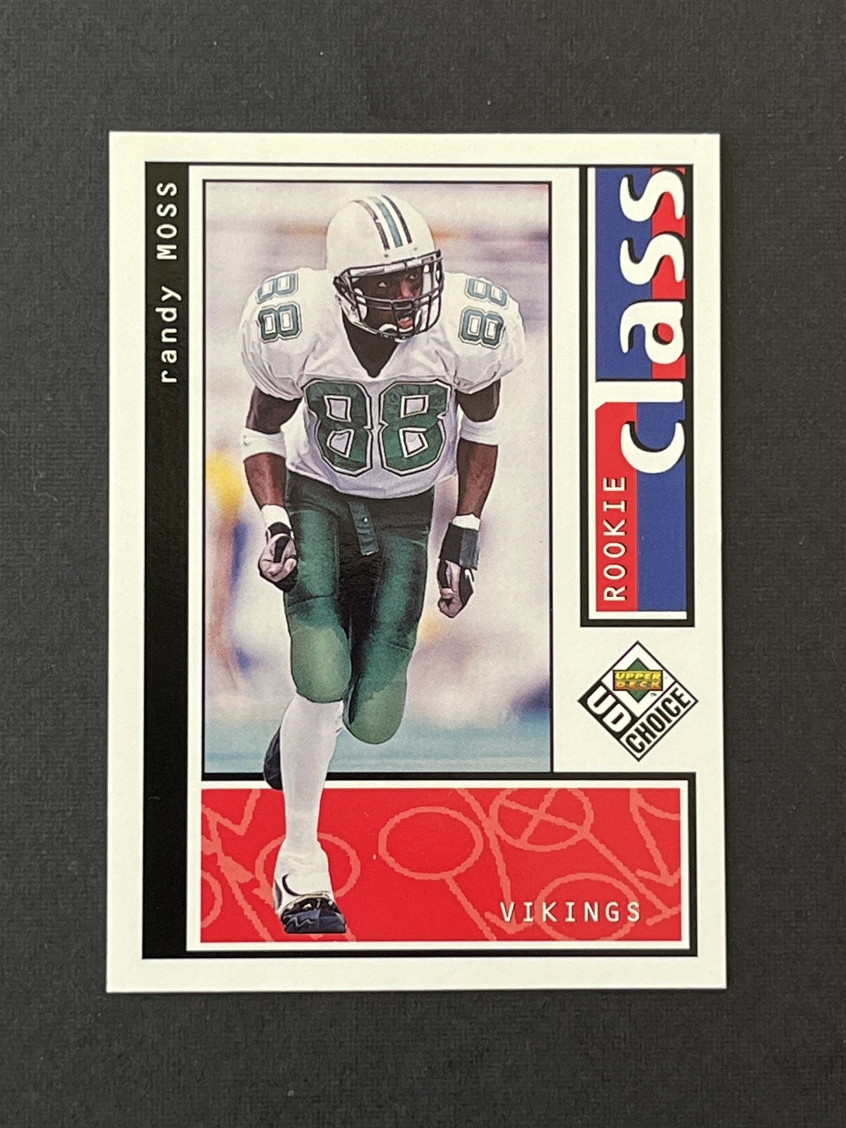 1998 Upper Deck UD Choice - Randy Moss Rookie Class #200 Minnesota Vikings