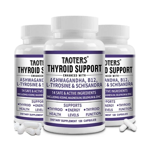  Thyroid Support with Iodine Boost Energy Metabolism Weight Loss Pills Free Ship