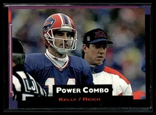 Jim Kelly / Frank Reich 1993 Pro Set Power Update - Combos #PC3 Buffalo Bills