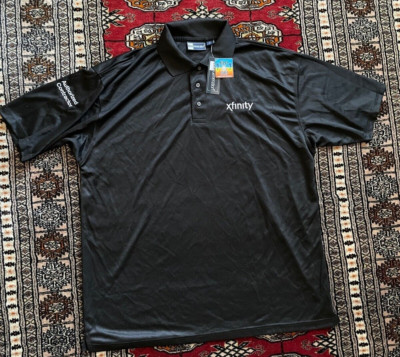 Xfinity Authorized Contractor (Black) Polo M/XL/XXL Uniform