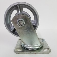 Heavy Duty 4″ X 2″ Steel Wheel with Swivel Caster