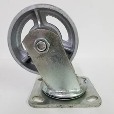 Heavy Duty 4″ X 2″ Steel Wheel with Swivel Caster