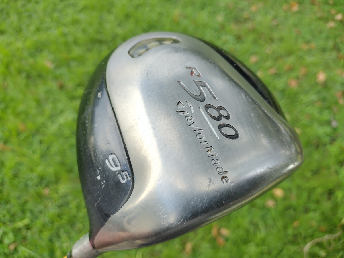 TaylorMade R580 Titanium Driver 9.5° Graphite Stiff Right Golf