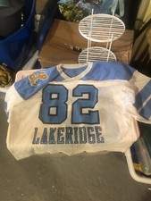 VTG Game-worn Lakeridge High School Football Jersey 1981 Pacers