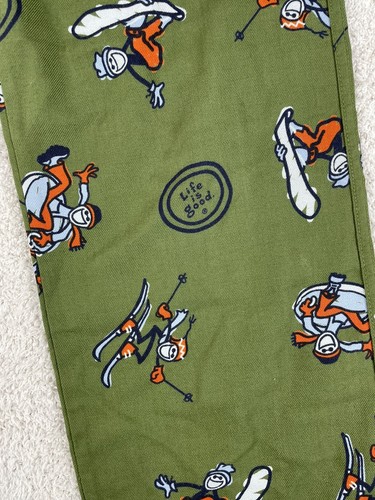 Good Kids by Life is Good Pajama/Thermal Pants Boys Sz (7-8) M Skiing Sledding - Picture 2 of 10