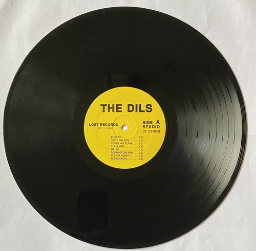 The Dils – Dils Dils Dils LP (VINYL 1990 VG+/NM) Punk, The Clash. KBD. - Picture 3 of 4
