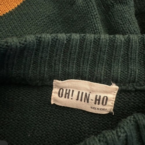 1988 Vintage Style Sweater Green And Yellow Small - Picture 9 of 9
