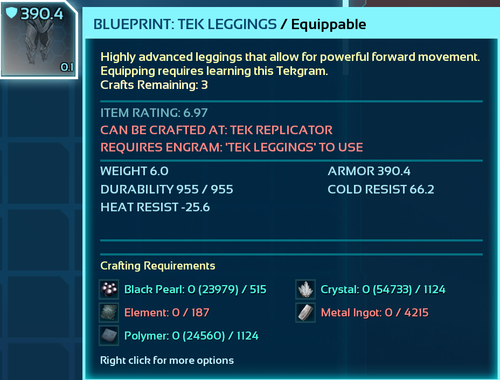 ARK ASA PVE Tek Suit BP Blueprints Boots Chestpiece Guantlets Helmet leggings - Picture 238 of 252