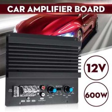 12V 600W Mono High Power Car Audio Amplifier Board Powerful Bass Subwoofers NEW