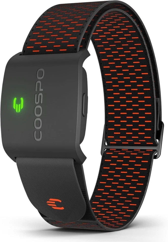 COOSPO HW9 Herzfrequenzmesser/Bluetooth ANT+ & Sensor LED & Smart HRM Pulsuhren - Bild 1 von 4