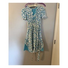 Vintage Partners Please Malco Modes Floral Prairie Style Dress