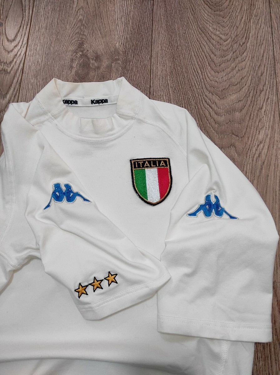 2000-01 イタリア代表　away kappa M ITALY 2000-01 AWAY SHIRT KAPPA JERSEY SOCCER SIZE S | eBay