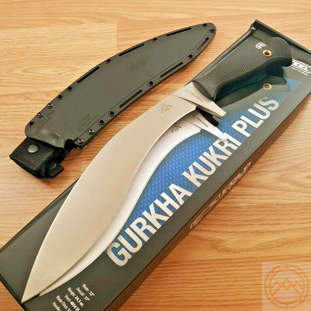 Authentic Carbon Steel Gurkha Kukri Knife With Sheath – Handcrafted In India