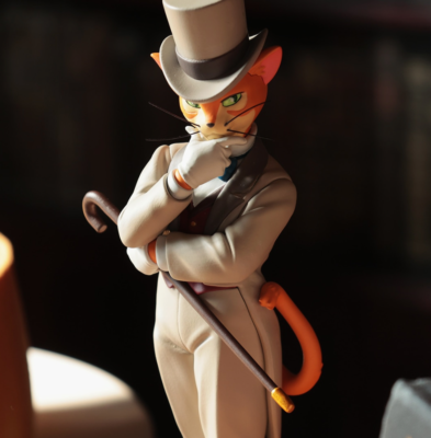 Studio Ghibli The Cat Returns Baron Doll Music Box W2.8×H9.1 Studio Ghibli The Cat Returns Baron Doll Music Box W2.8×H9.1